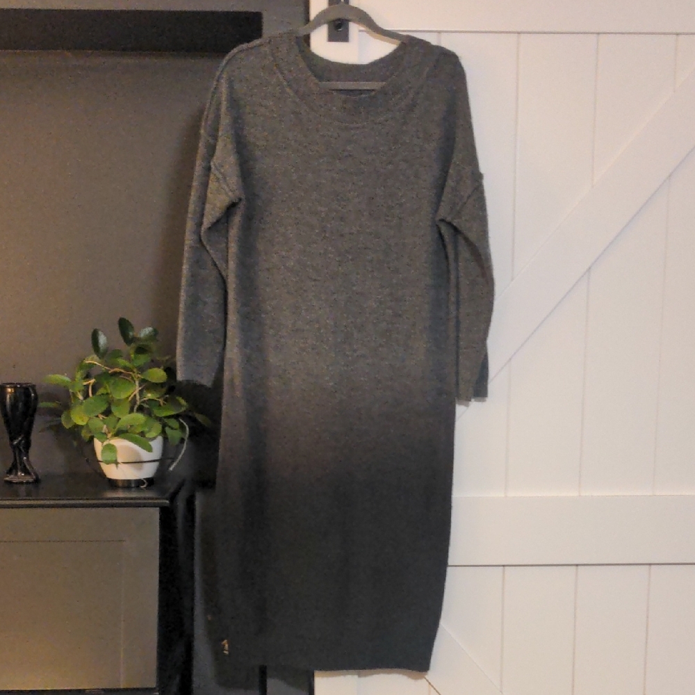 Versatile Ombre Sweater Dress
